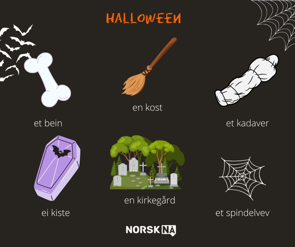 Kursy języka norweskiego - Halloweenowe słownictwo