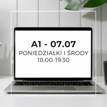 A1 - poniedziałki i środy - 18:00 - 19:30 - Start: 07.07