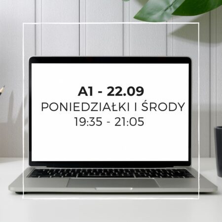 A1 - 20% - Natalia - poniedziałki i środy