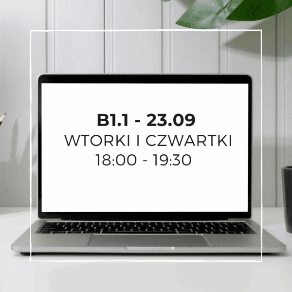 B1 Patricia- Raty - wtorki i czwartki - 18:00 - 19:30 - Start: 23.09