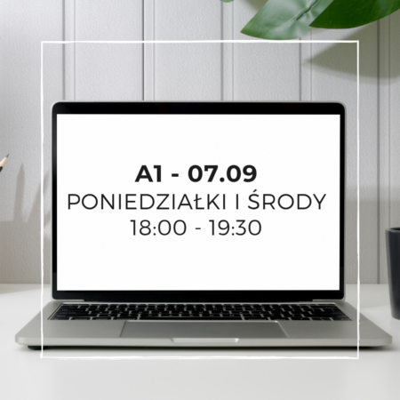 A1 - RATY - poniedziałki i środy - 18:00 - 19:30 - Start: 07.09.2026 - Julia Siwiec